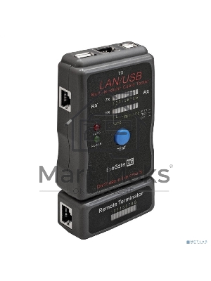 Тестер сетевой ExeGate EX293160RUS EX-T5448 для RJ-45/RJ-11/RJ-12/USB