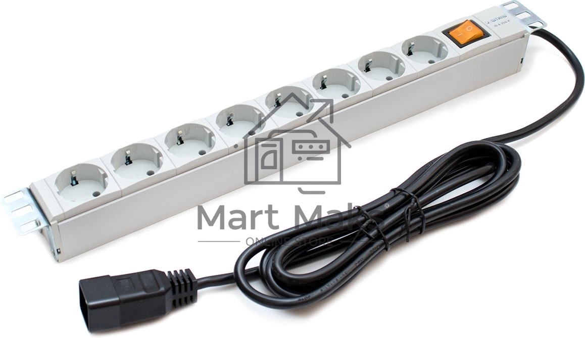 Распределитель питания Штиль PDU-8xSchuko-С20