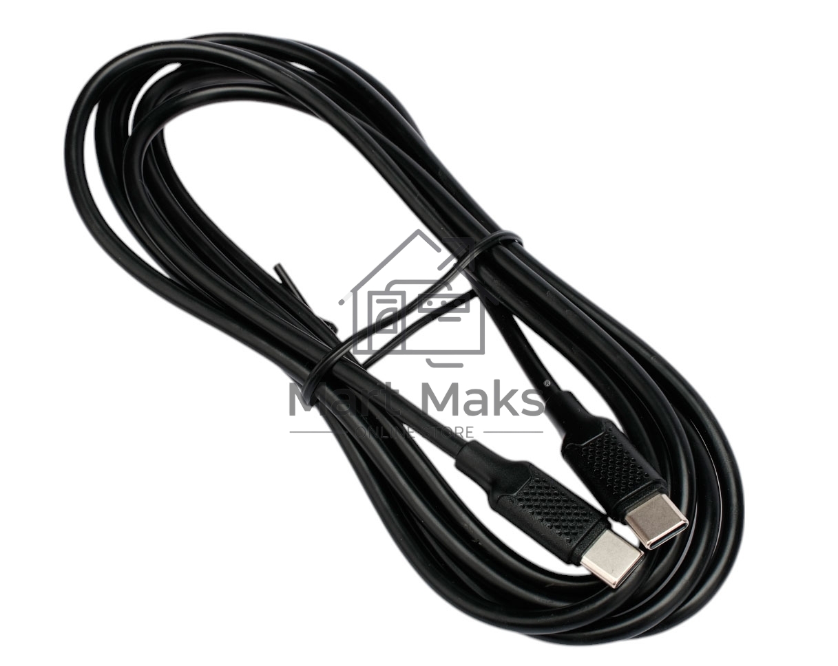 Кабель USB2.0 Cablexpert СС-USB2.0-240W-2M Type-C/Type-C, 5А, 240Вт, PD3.1/QC4.0, медь, 2м, черный, пакет