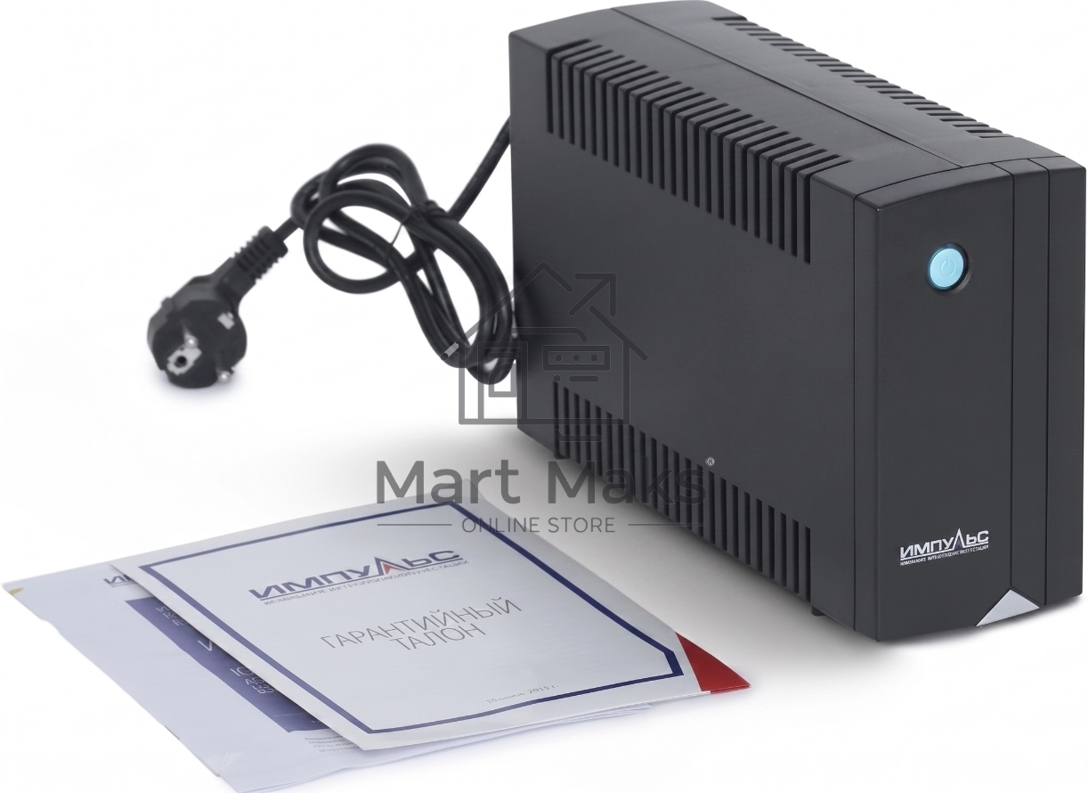 Источник бесперебойного питания Импульс СЛИМ 1200/ line-interactive SW rack