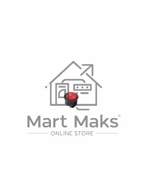 Выключатель клавишный Rexant круглый 250V 6А (2с) ON-OFF красный