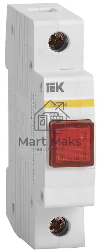 Сигнальная лампа Iek MLS20-230-K04 ЛС-47М (красная) (матрица) ИЭК
