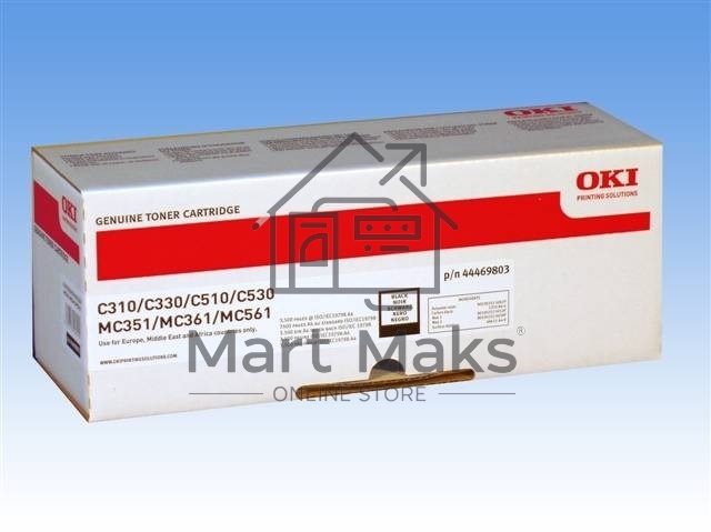 Картридж лазерный Oki C310/330/331/510/511/530/531/MC351/352/361/362/561/562 3.5K черный