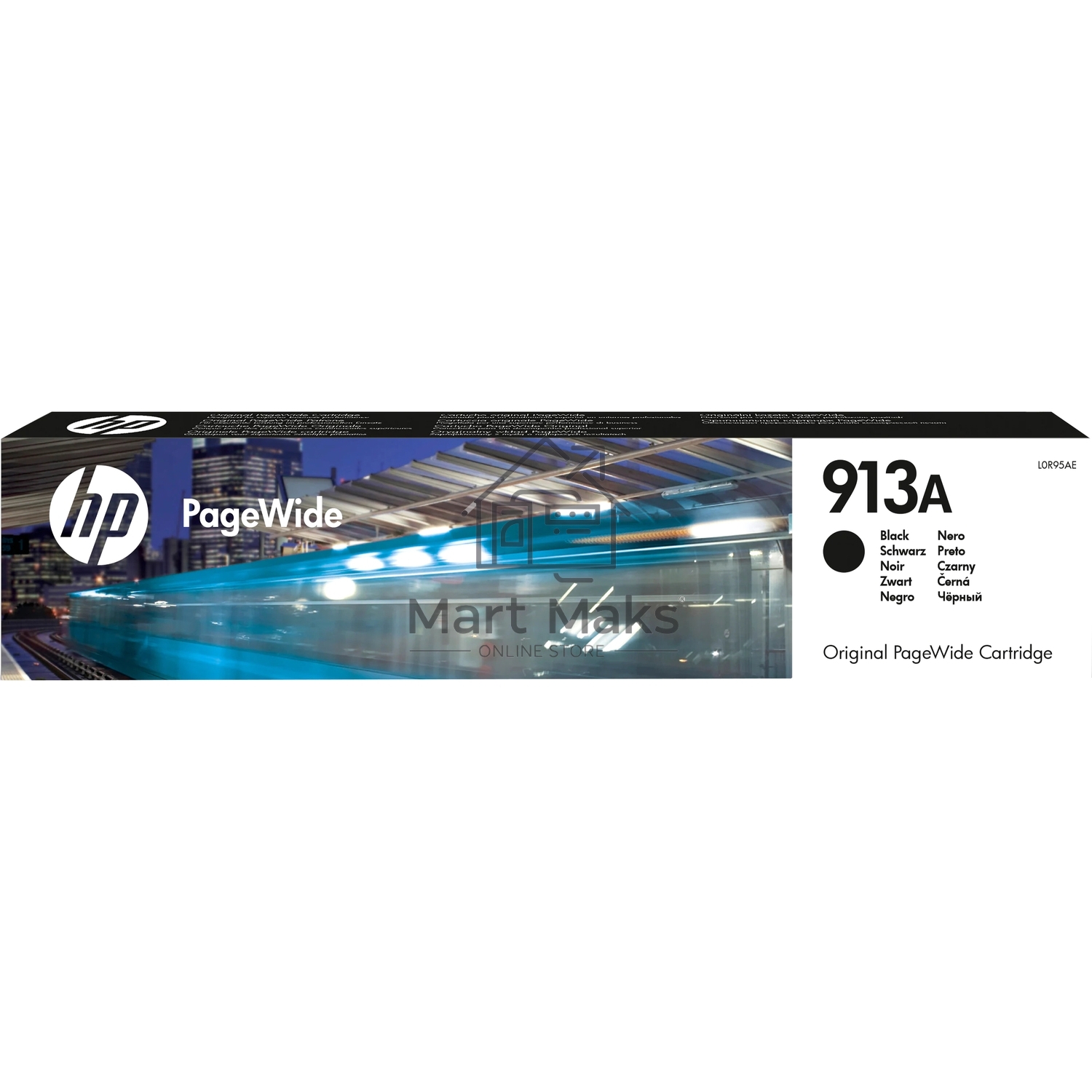Картридж струйный HP 913A L0R95AE черный для HP PW 352dw/377dw/Pro 477dw/452dw (3500стр.)