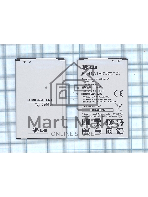 Аккумуляторная батарея BL-41A1H для LG Optimus F60 2100mAh 3,8V