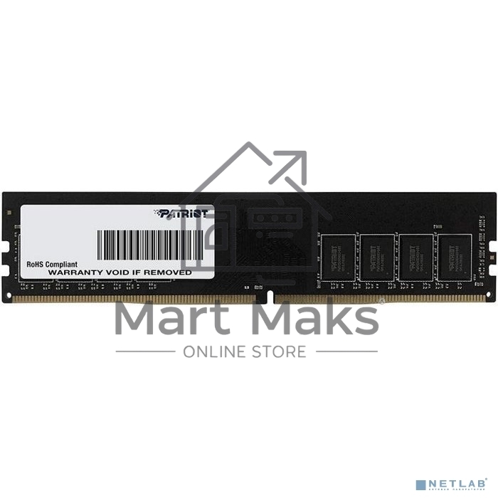Оперативная память Patriot Signature, DDR4, 16GB (1x16 GB), 3200 MHz, CL22, DIMM
