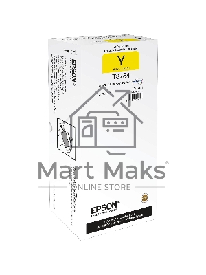 Картридж струйный Epson C13T878440 желтый (50000 стр. 425.7 мл) для WorkForce WF-R5190DTW WF-R5190, WF-R5690DTWF WF-R5690