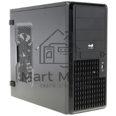Компьютерный корпус Midi Tower InWin PE689 Black 750W P75F 80plus Gold USB3.0*2+A(HD)+front fan 120мм*1+rear fan 120мм*1+ 2*2SATA+1*1SATA+Intrusion Switch/holes for SL20” RACKMOUNT