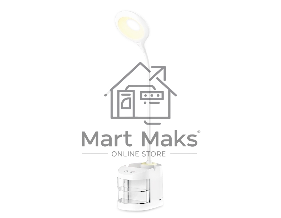 Настольная светодиодная лампа Ambrella light DE561 WH белый LED 4200K 4W