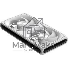Вентилятор для корпуса Formula Air Fusion 2 LT Reverse ARGB 120х120x28 белый 4-pin 26.6дБ (упак.:2шт) (AIR FUSION 2 LT WH REVERSE) Ret