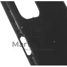 Чехол (клип-кейс) BORASCO Silicone Case, для Xiaomi Poco M4 Pro, черный (матовый) 70106