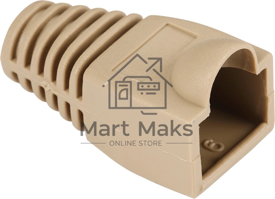 Колпачок LANMASTER (TWT-BO-6.0-GY/JR75) серый (упак.:75шт)