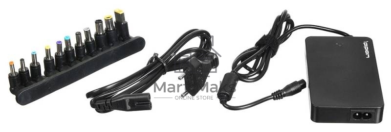 Блок питания Ippon S90U автоматический 90W 15V-19.5V 8-connectors 5A 1xUSB 2.1A от бытовой электросети LED индикатор