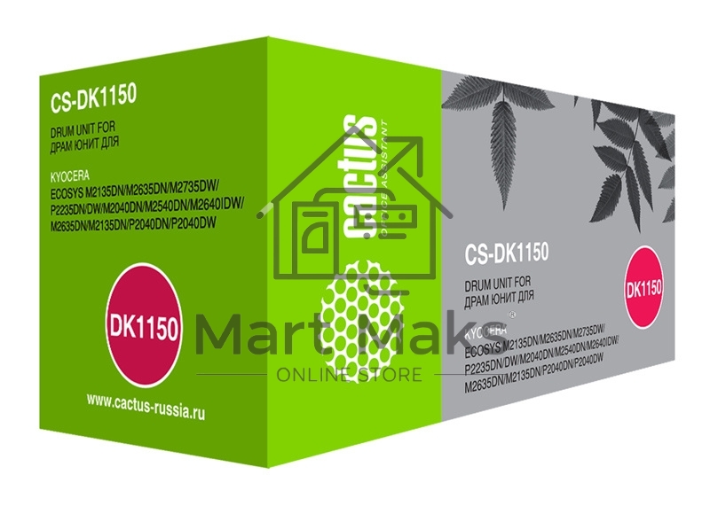 Блок фотобарабана Cactus CS-DK1150 ч/б:100000стр. для Kyocera Mita M2040dn/ M2135dn/M2540dn Kyocera
