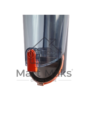 Пылесос вертикальный циклонного типа Endever SkyClean VC-294 черный/оранжевый, питание от сети, 120 Вт, уборка сухая, пылесборник 1.5 л