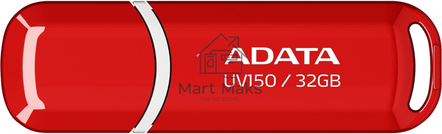 Флешка USB R/W ADATA Flash Drive 32Gb UV150 AUV150-32G-RRD USB3.0, Red