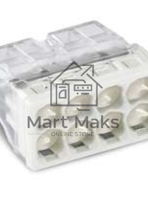 Клемма 8х(0.5-2.5мм) 8-х проводн. для распред. короб. (с контактн. пастой 