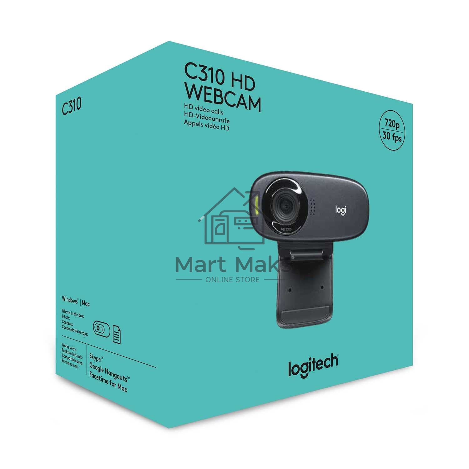 Цифровая камера Logitech HD Webcam C310