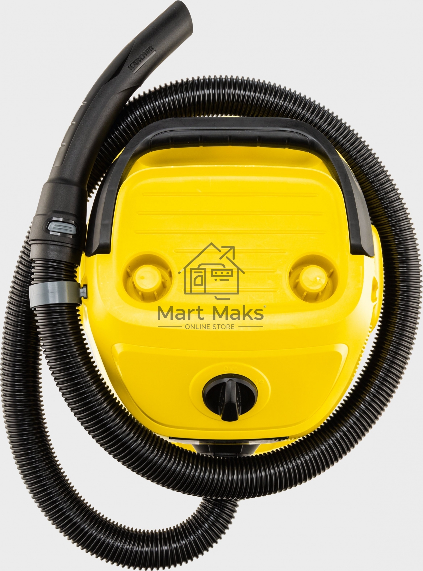 Строительный пылесос Karcher WD 3 S V-17/4/20 желтый, 1000 Вт, уборка сухая/сбор воды, пылесборник мешок/контейнер, 17 л