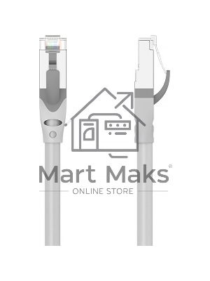 Патч-корд Vention прямой SFTP cat.6A, RJ45 - 1,5 м. Серый