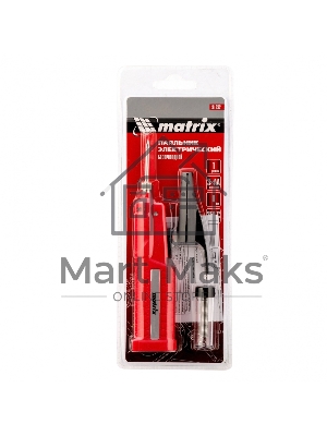 Паяльник беспроводной Matrix 4.5 В, 8 Вт, 350С, припой 10г.