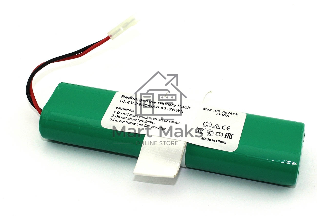 Аккумулятор для Moneual MBOT 900 / MBOT 950 / ETA Raggio 14.4V 2900mAh