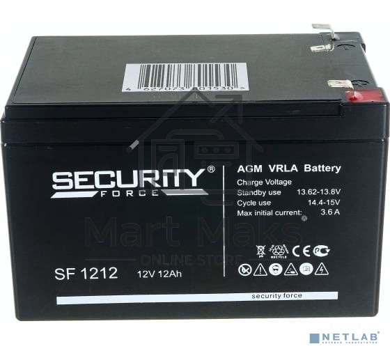 Батарея Delta Security Force SF 1212 (12v 12Ah)