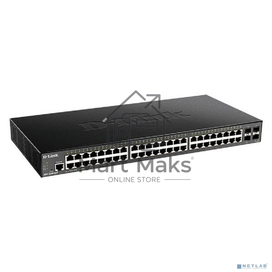 Коммутатор D-Link DGS-1250-52X/A1A 48G 4SFP+ управляемый