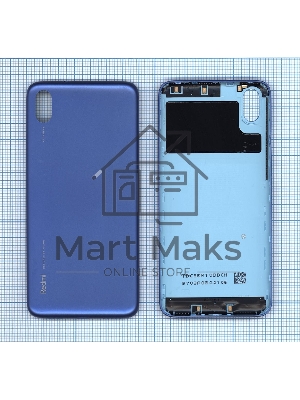 Задняя крышка для Xiaomi Redmi 7A синяя