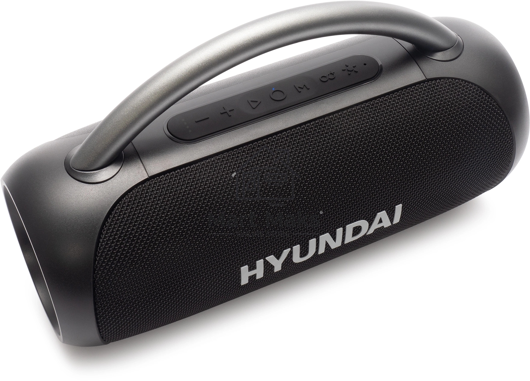 Колонка портативная Hyundai H-PS1026 черный 40W 2.0 BT 10м 1800mAh