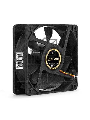Вентилятор для корпуса ExeGate EX12038S3P-24 черный, 120 мм, 3000 об/мин, 46.1 дБ, 3 pin