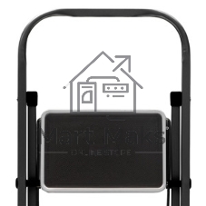 Стремянка ZALGER 9910-3 Jet черный 3 cт с ковриком сталь
