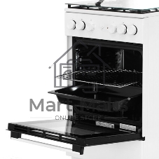 Плита комбинированная Gorenje GK5A21WH белый, конфорок 4 газовых, духовка 68 л, 50 см x 85 см x 59.4 см