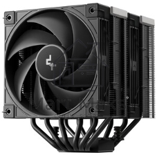 Кулер для процессора DEEPCOOL AK620 G2 DIGITAL NYX LGA1851/1700/1200/115X/AM5/AM4 (8шт/кор, TDP 260W, PWM, DUAL Fan 120мм, 6 тепл. трубок, Copper Base, черный) RET (R-AK620G2-BKNNMN-GJD-1)