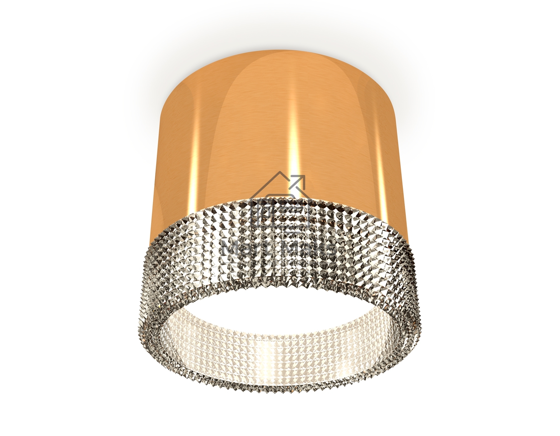 Светильник Ambrella Light XS8121020 PYG/CL золото желтое полированное/прозрачный GX53 (C8121, N8480)