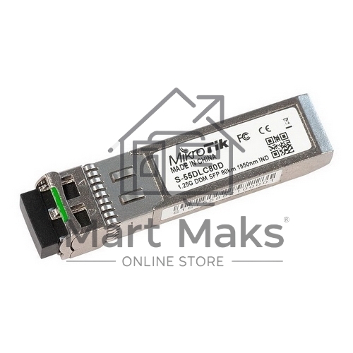 Трансивер SFP S-55DLC80D MIKROTIK
