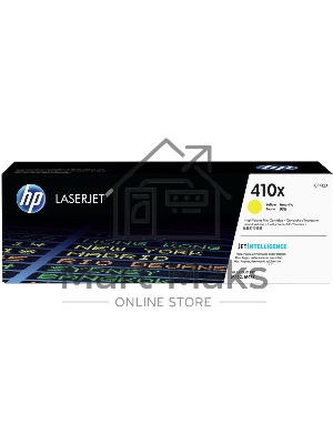 Тонер Картридж HP 410X CF412X желтый для HP LJ Pro M452/M477 (5000 стр.)