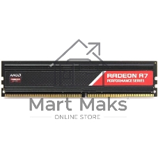 Оперативная память AMD Radeon R7, DDR4, 4GB (1x4GB), 2666MHz, CL16, UDIMM