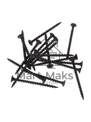 Саморез гипсокартон-дерево KRANZ 3.5х55, пакет (20шт.)