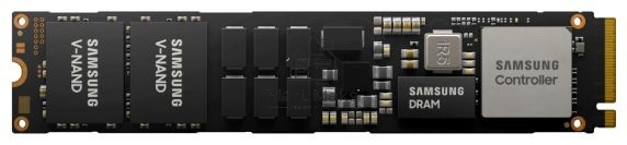 Накопитель SSD Samsung Enterprise PM9A3, 960GB, M.2 22110, PCIe 3.0 x4, NVMe, R/W 5000/1400 MB/s OEM