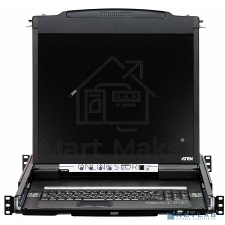 Квм консоль ATEN DUAL RAIL LCD PS/2-USB CONSOLE 19INCH (CL5800NR).