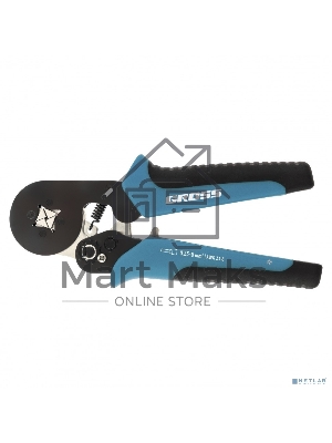 Клещи для обжима наконечников электропроводов с сечением 0,25-8 мм2 GROSS 17724