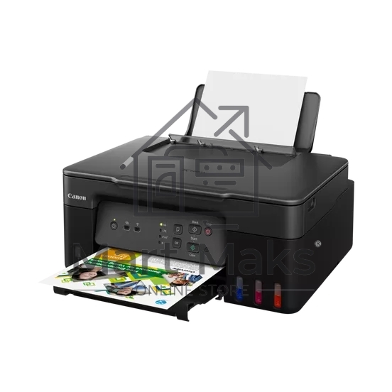 МФУ струйный Canon PIXMA G3430 (5989C009), A4, цветное, печ. 11 стр/мин. (ч/б) 6 стр/мин. (цвет), скан. до 3.16 стр/мин., 4800 x 1200 dpi (печать) 600x1200dpi (скан.), USB, Wi-Fi, Air Print, Mopria