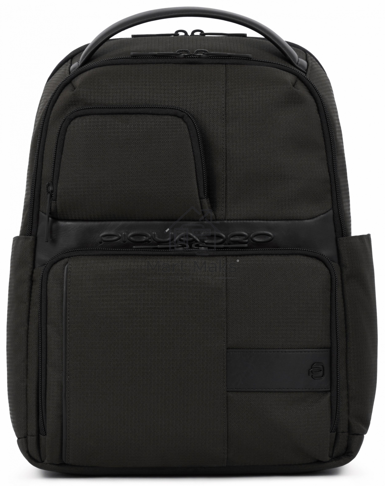 Рюкзак мужской Piquadro Wollem CA6238W129/N черный полиэстер/натур.кожа