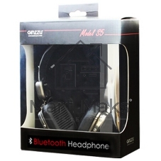 Беспроводные/проводные наушники Ginzzu GM-571BT черный, накладные, Bluetooth + Jack 3.5 мм, до 8 ч