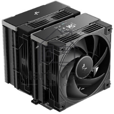 Кулер для процессора DEEPCOOL AK620 G2 DIGITAL NYX LGA1851/1700/1200/115X/AM5/AM4 (8шт/кор, TDP 260W, PWM, DUAL Fan 120мм, 6 тепл. трубок, Copper Base, черный) RET (R-AK620G2-BKNNMN-GJD-1)