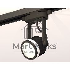 Светильник Ambrella light XT6602080 PBK/SBK/FR черный полированный/черный песок/белый матовый MR16 GU10 (C6602, N6221)