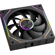 Вентилятор для корпуса PcCooler F3 X120 BK ARGb 120х120x25 черный 4-pin 28.4дБ (F3X120-BKAC012-GL) Ret