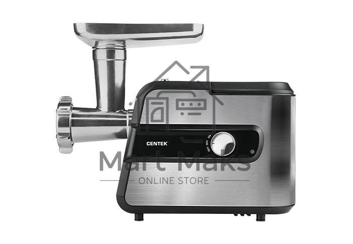 Мясорубка Centek CT-1623 <2000 Bт> 2 кг/мин, реверс, стальной коннектор, 2 диска, 2 насадки