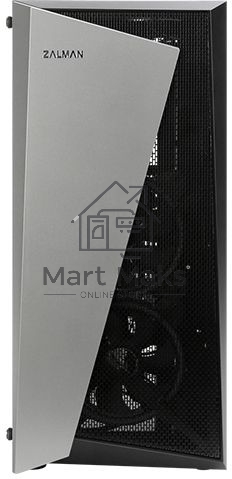 Компьютерный корпус ZALMAN S4 Plus, ATX, BLACK, WINDOW, 1x5.25